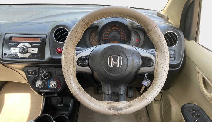 2014 Honda Amaze 1.2L I-VTEC S, Petrol, Manual, 48,079 km, Steering Wheel Close Up