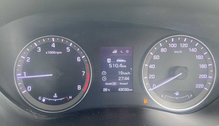 2017 Hyundai i20 Active 1.2 SX, Petrol, Manual, 43,031 km, Odometer Image