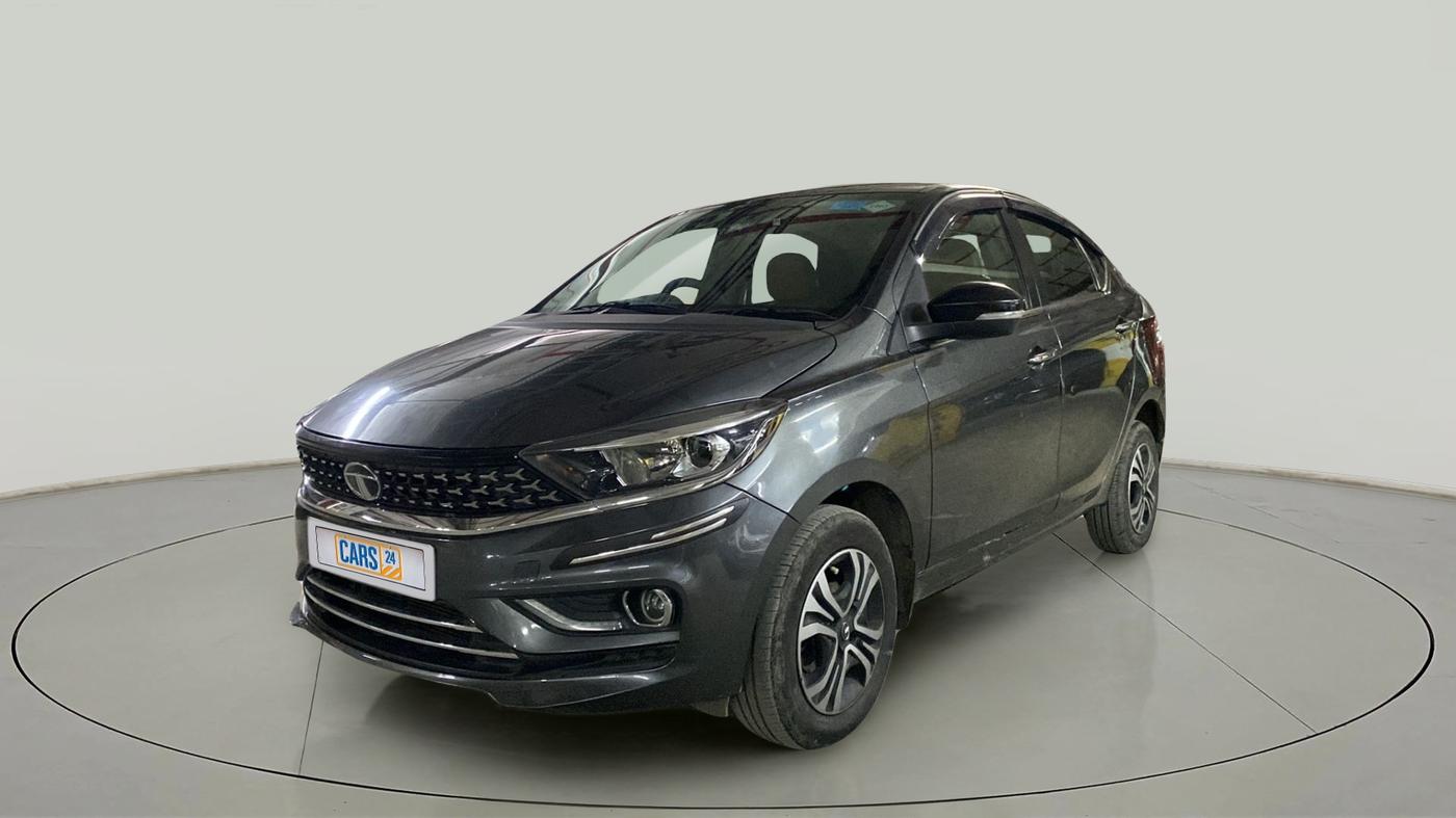 2022 Tata TIGOR XZ PLUS CNG, CNG, Manual, 14,105 km, Left Front Diagonal