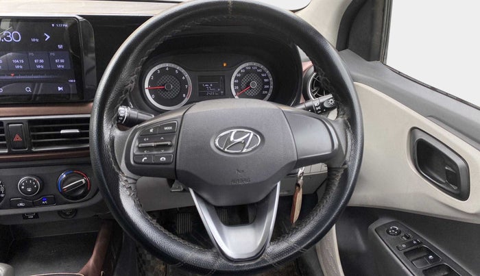 2020 Hyundai AURA S 1.2, Petrol, Manual, 24,272 km, Steering Wheel Close Up