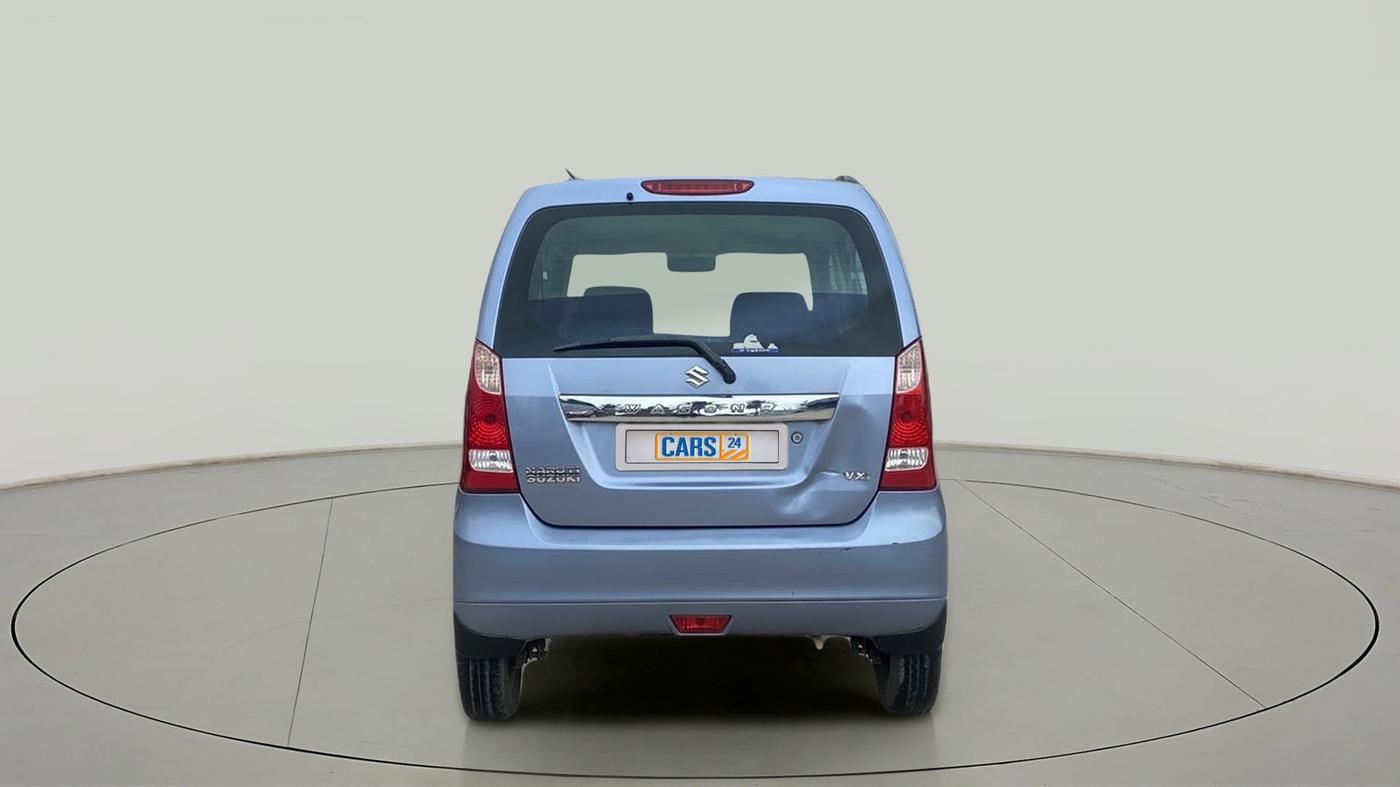 2011 Maruti Wagon R 1.0 VXI, Petrol, Manual, 70,933 km, Back/Rear