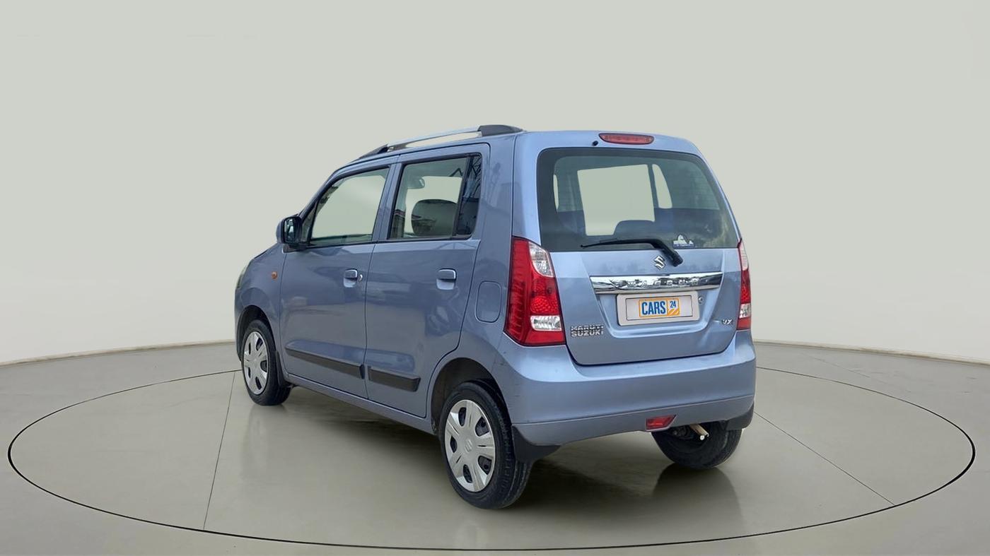 2011 Maruti Wagon R 1.0 VXI, Petrol, Manual, 70,933 km, Left Back Diagonal