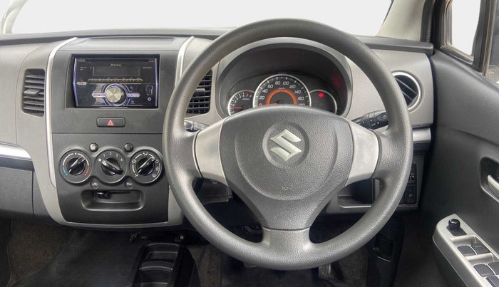 2011 Maruti Wagon R 1.0 VXI, Petrol, Manual, 70,933 km, Steering Wheel Close Up