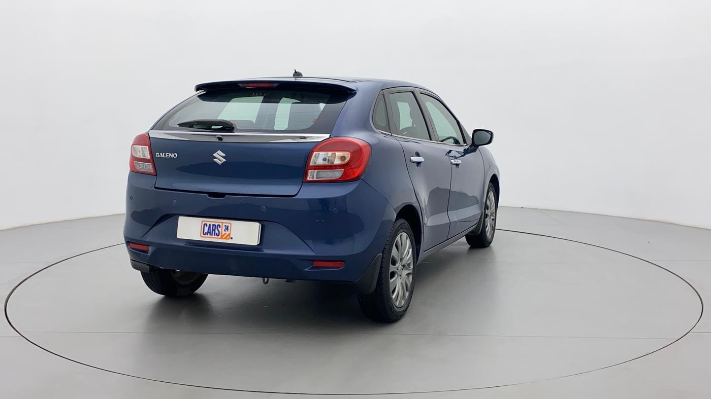 2016 Maruti Baleno ALPHA PETROL 1.2, Petrol, Manual, 38,681 km, Right Back Diagonal