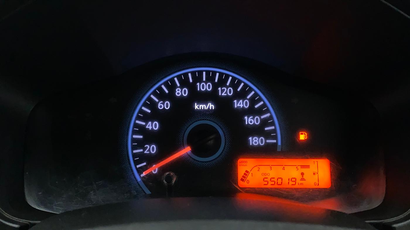 2019 Datsun Redi Go T (O), Petrol, Manual, 55,019 km, Odometer Image