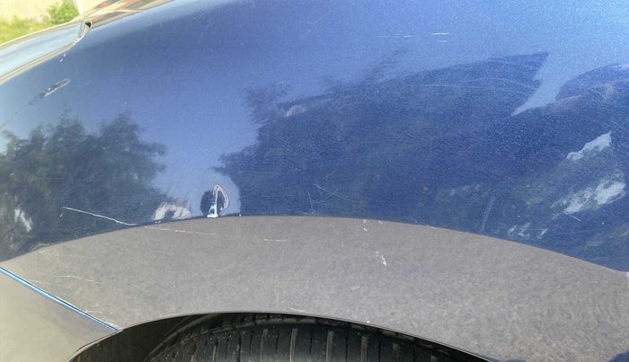 2019 Maruti Baleno ALPHA CVT PETROL 1.2, Petrol, Automatic, 77,561 km, Left fender - Slightly dented