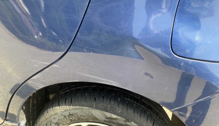 2019 Maruti Baleno ALPHA CVT PETROL 1.2, Petrol, Automatic, 77,561 km, Left quarter panel - Slightly dented