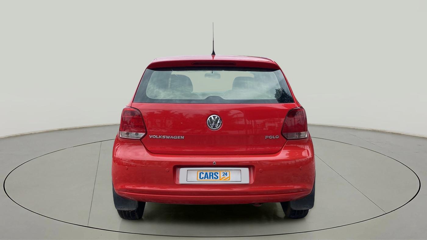 2011 Volkswagen Polo COMFORTLINE 1.2L PETROL, Petrol, Manual, 1,15,475 km, Back/Rear