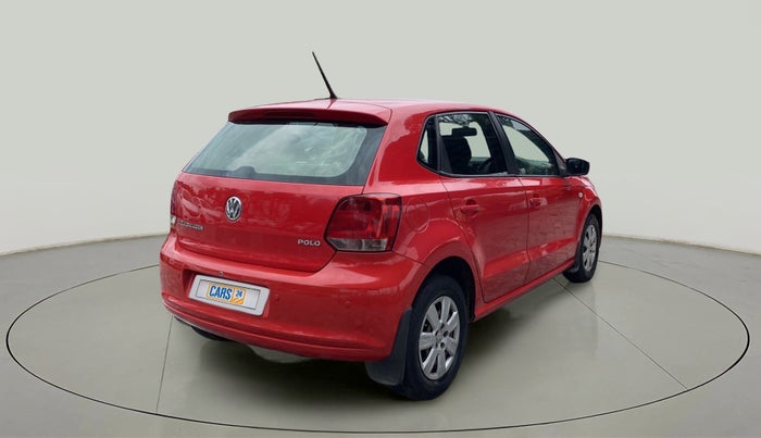 2011 Volkswagen Polo COMFORTLINE 1.2L PETROL, Petrol, Manual, 1,15,475 km, Right Back Diagonal