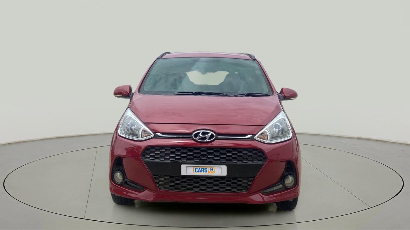 2017 Hyundai Grand i10 SPORTZ (O) AT 1.2 KAPPA VTVT, Petrol, Automatic, 62,803 km, Front