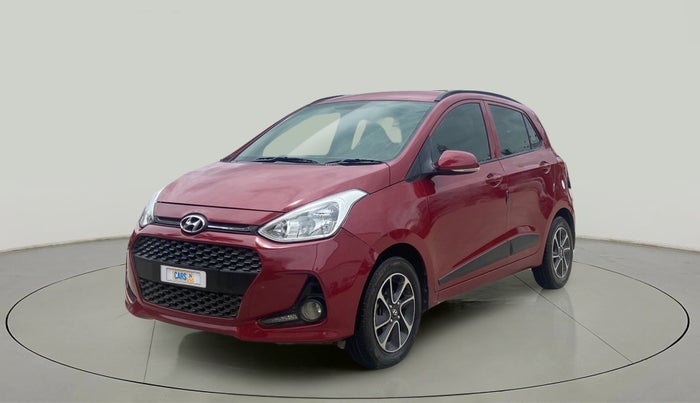 2017 Hyundai Grand i10 SPORTZ (O) AT 1.2 KAPPA VTVT, Petrol, Automatic, 62,803 km, Left Front Diagonal
