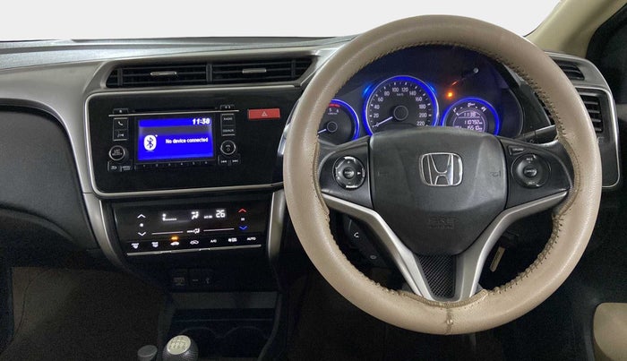 2014 Honda City 1.5L I-DTEC V, Diesel, Manual, 1,10,868 km, Steering Wheel Close Up