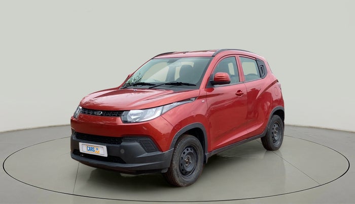 2017 Mahindra Kuv100 K4 PLUS 5 STR, Petrol, Manual, 5,352 km, Left Front Diagonal