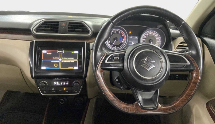 2017 Maruti Dzire ZXI PLUS AMT, Petrol, Automatic, 74,652 km, Steering Wheel Close Up