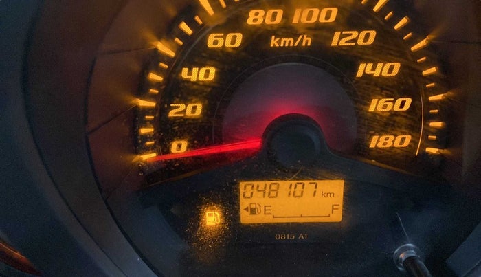 2013 Honda Amaze 1.2L I-VTEC EX, Petrol, Manual, 48,077 km, Odometer Image