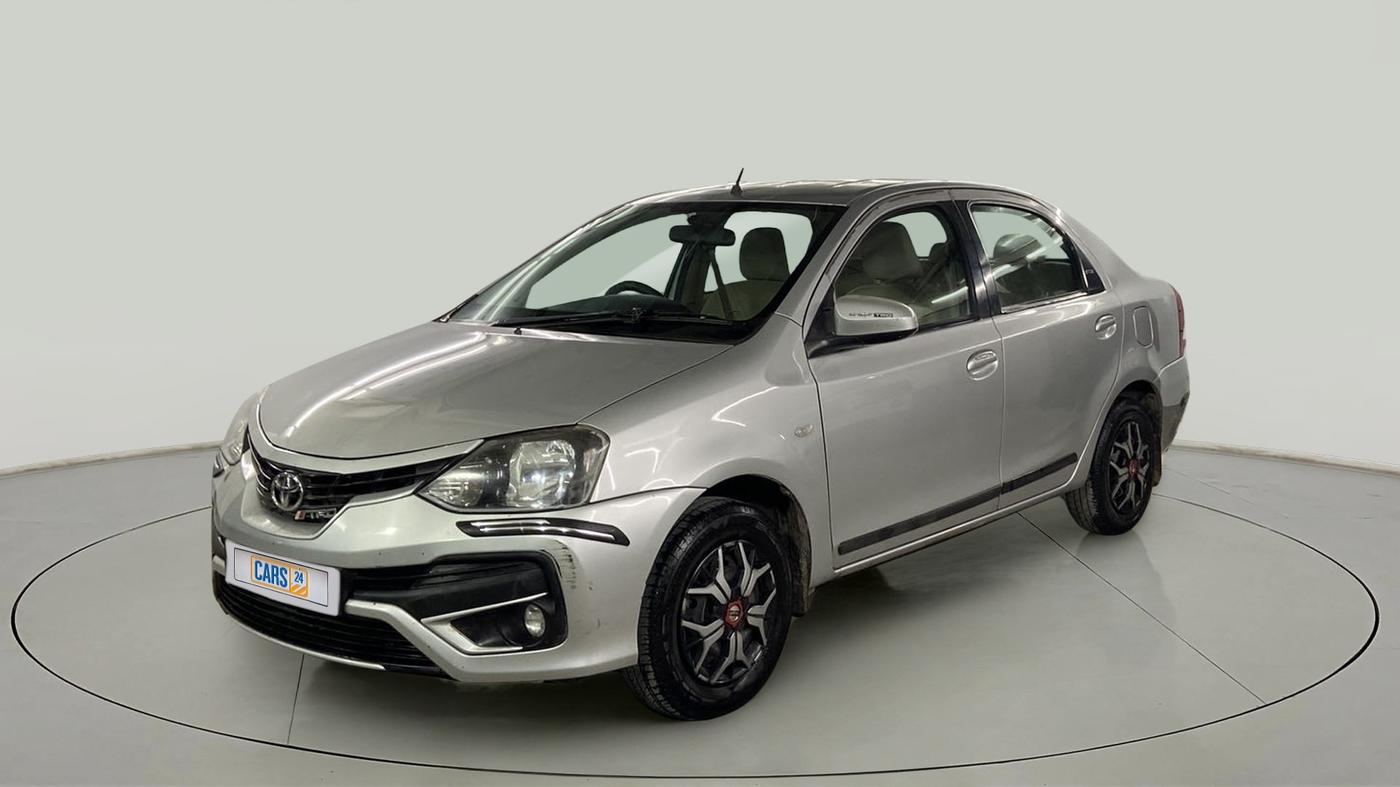 2017 Toyota Etios GX PLATINUM, CNG, Manual, 50,160 km, Left Front Diagonal