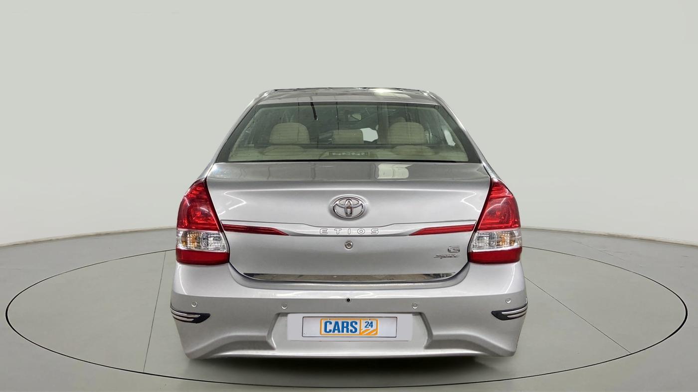 2017 Toyota Etios GX PLATINUM, CNG, Manual, 50,160 km, Back/Rear