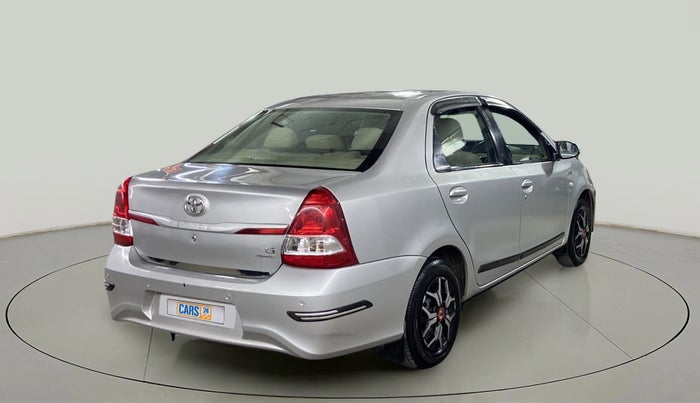 2017 Toyota Etios GX PLATINUM, CNG, Manual, 50,160 km, Right Back Diagonal
