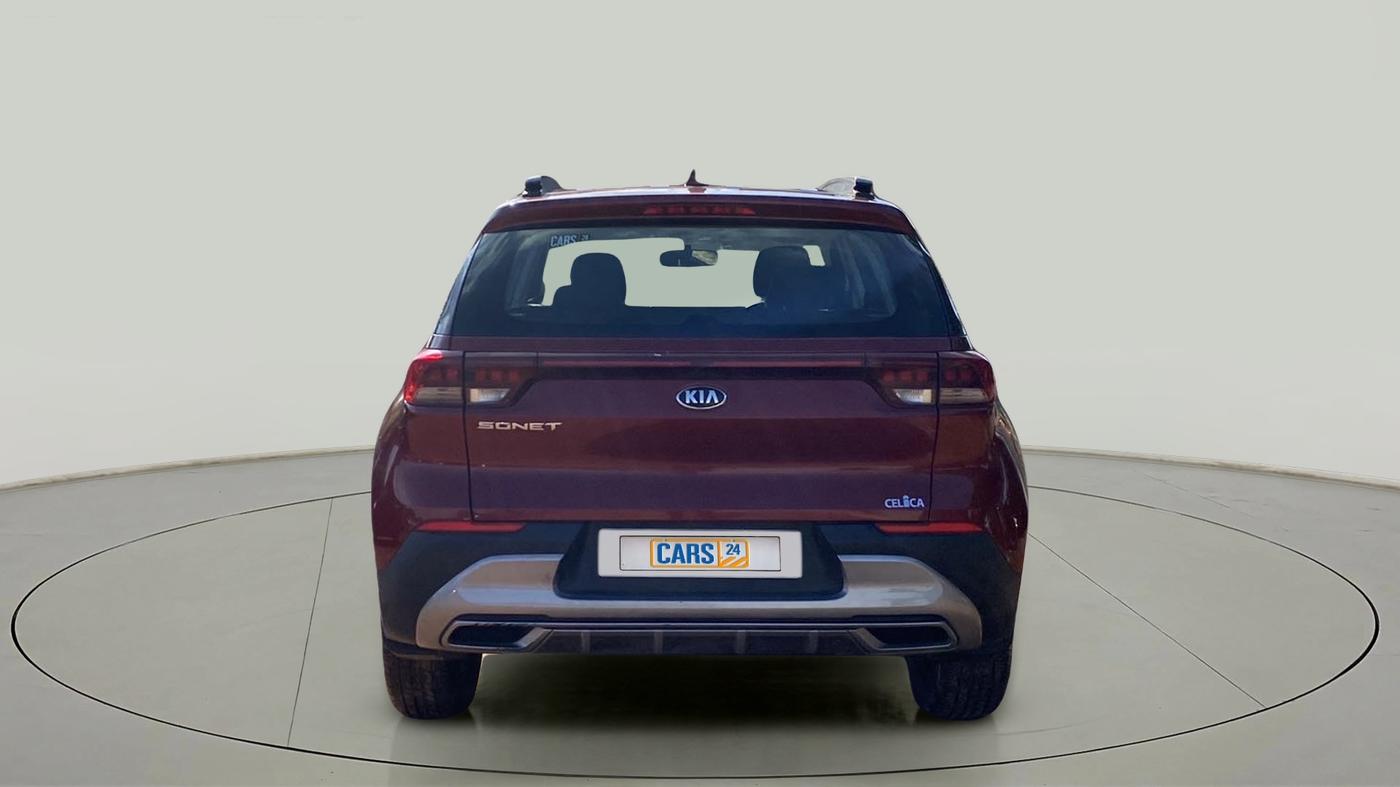 2021 KIA SONET HTX 1.5, Diesel, Manual, 27,693 km, Back/Rear
