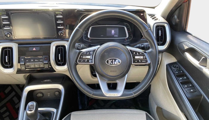 2021 KIA SONET HTX 1.5, Diesel, Manual, 27,693 km, Steering Wheel Close Up