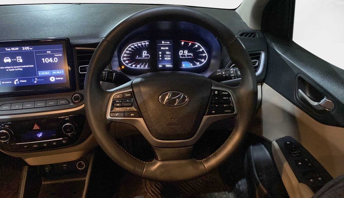 2021 Hyundai Verna SX 1.5 VTVT, Petrol, Manual, 15,981 km, Steering Wheel Close Up