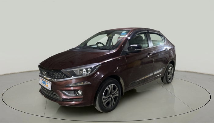 2022 Tata TIGOR XZ PLUS CNG, CNG, Manual, 13,833 km, Left Front Diagonal