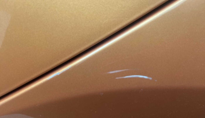 2018 Tata Tiago XZ PETROL, Petrol, Manual, 23,006 km, Left quarter panel - Minor scratches