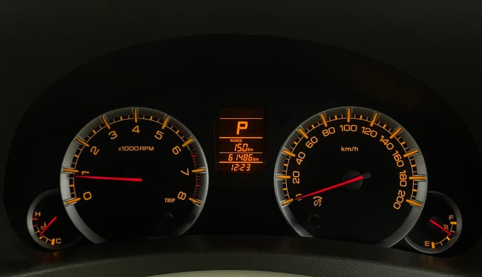 2017 Maruti Ertiga VXI AT, Petrol, Automatic, 61,486 km, Odometer Image