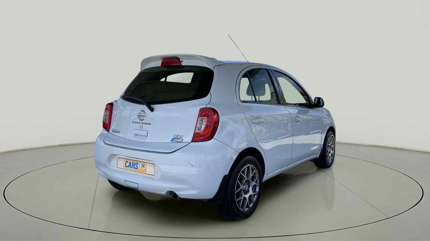 2014 Nissan Micra XV CVT, Petrol, Automatic, 67,271 km, Right Back Diagonal