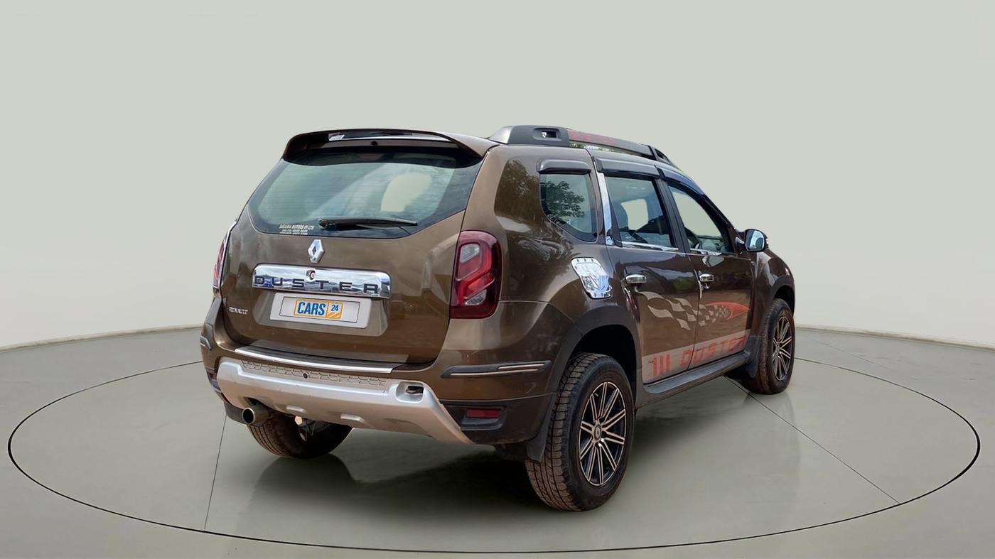 2017 Renault Duster RXL PETROL, Petrol, Manual, 47,530 km, Right Back Diagonal