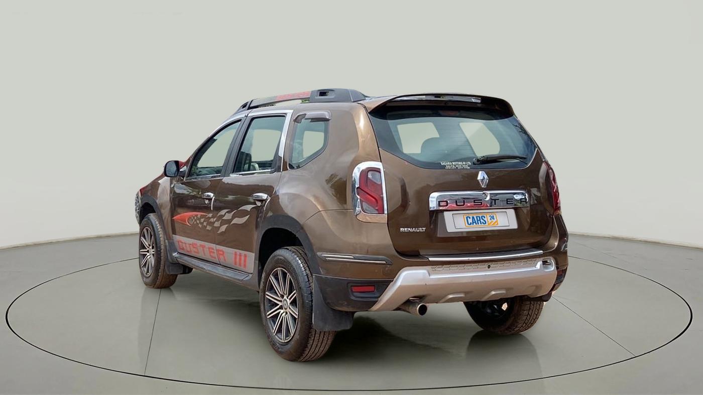 2017 Renault Duster RXL PETROL, Petrol, Manual, 47,530 km, Left Back Diagonal
