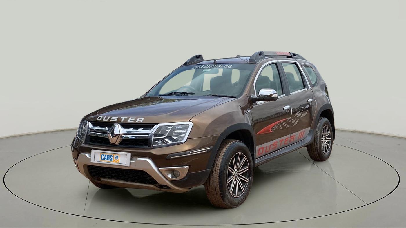 2017 Renault Duster RXL PETROL, Petrol, Manual, 47,530 km, Left Front Diagonal
