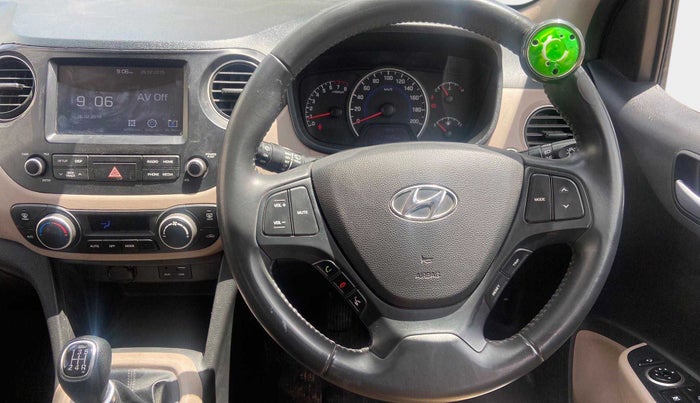 2017 Hyundai Grand i10 ASTA 1.2 KAPPA VTVT, Petrol, Manual, 28,680 km, Steering Wheel Close Up