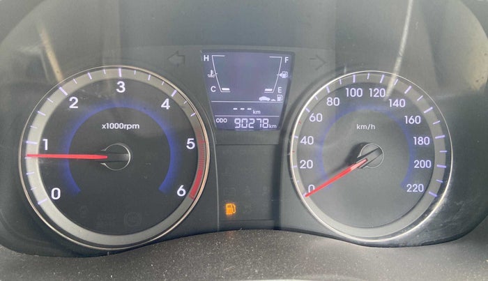 2016 Hyundai Verna 1.6 CRDI SX, Diesel, Manual, 90,257 km, Odometer Image