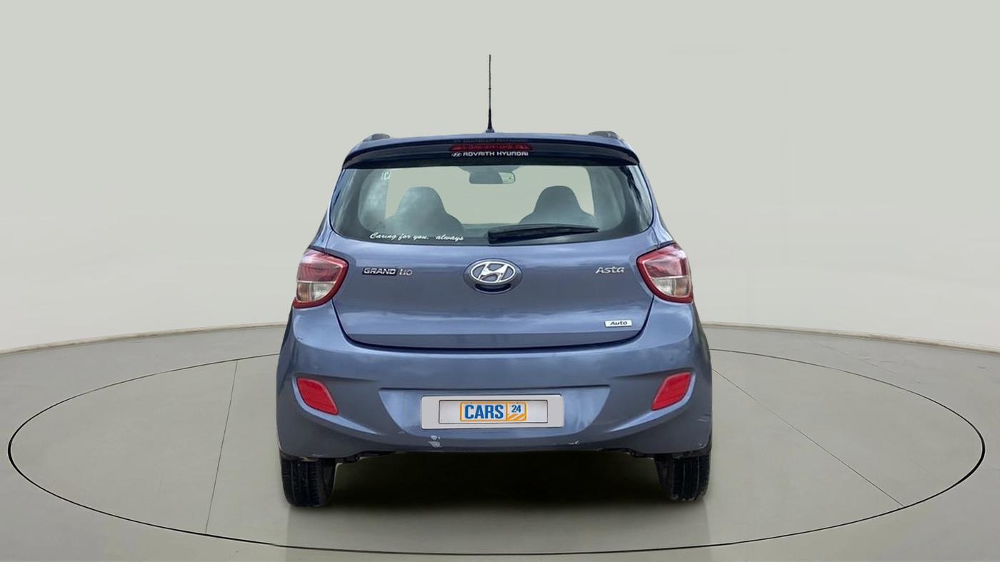 2016 Hyundai Grand i10 ASTA (O) AT 1.2 KAPPA VTVT, Petrol, Automatic, 88,119 km, Back/Rear