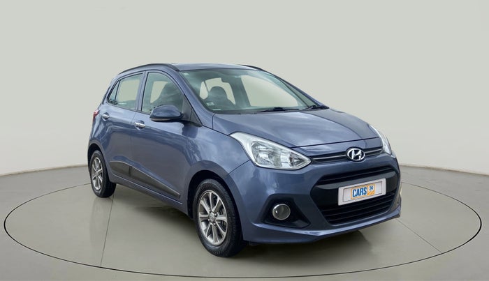 2016 Hyundai Grand i10 ASTA (O) AT 1.2 KAPPA VTVT, Petrol, Automatic, 88,119 km, Right Front Diagonal