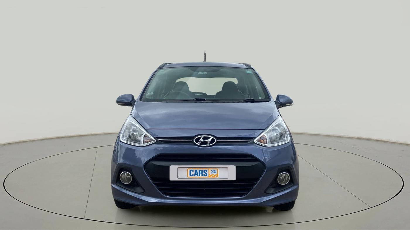 2016 Hyundai Grand i10 ASTA (O) AT 1.2 KAPPA VTVT, Petrol, Automatic, 88,119 km, Front