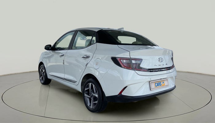 2021 Hyundai AURA SX PLUS 1.2 AMT, Petrol, Automatic, 46,196 km, Left Back Diagonal