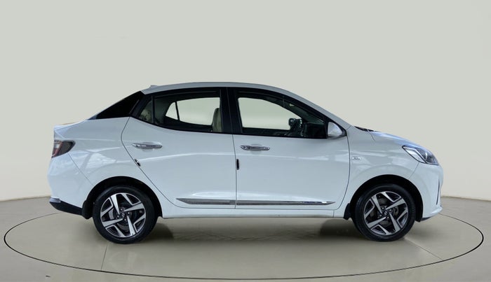 2021 Hyundai AURA SX PLUS 1.2 AMT, Petrol, Automatic, 46,196 km, Right Side View