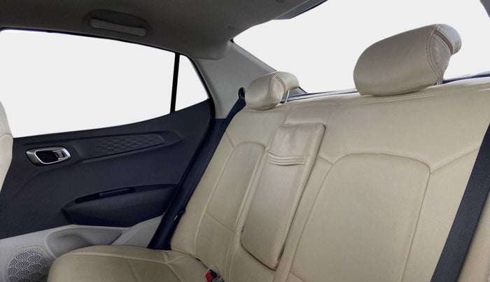 2021 Hyundai AURA SX PLUS 1.2 AMT, Petrol, Automatic, 46,196 km, Right Side Rear Door Cabin