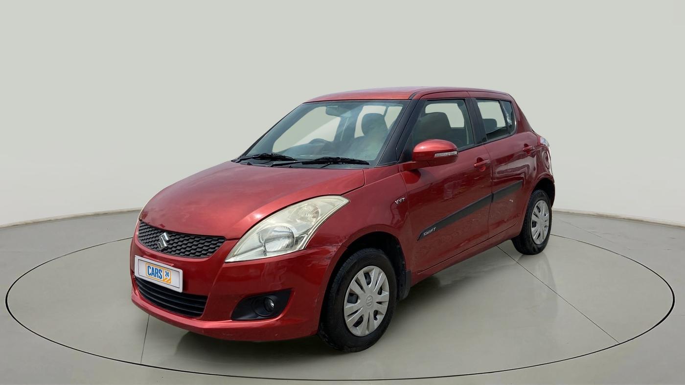 2012 Maruti Swift VXI, Petrol, Manual, 89,662 km, Left Front Diagonal