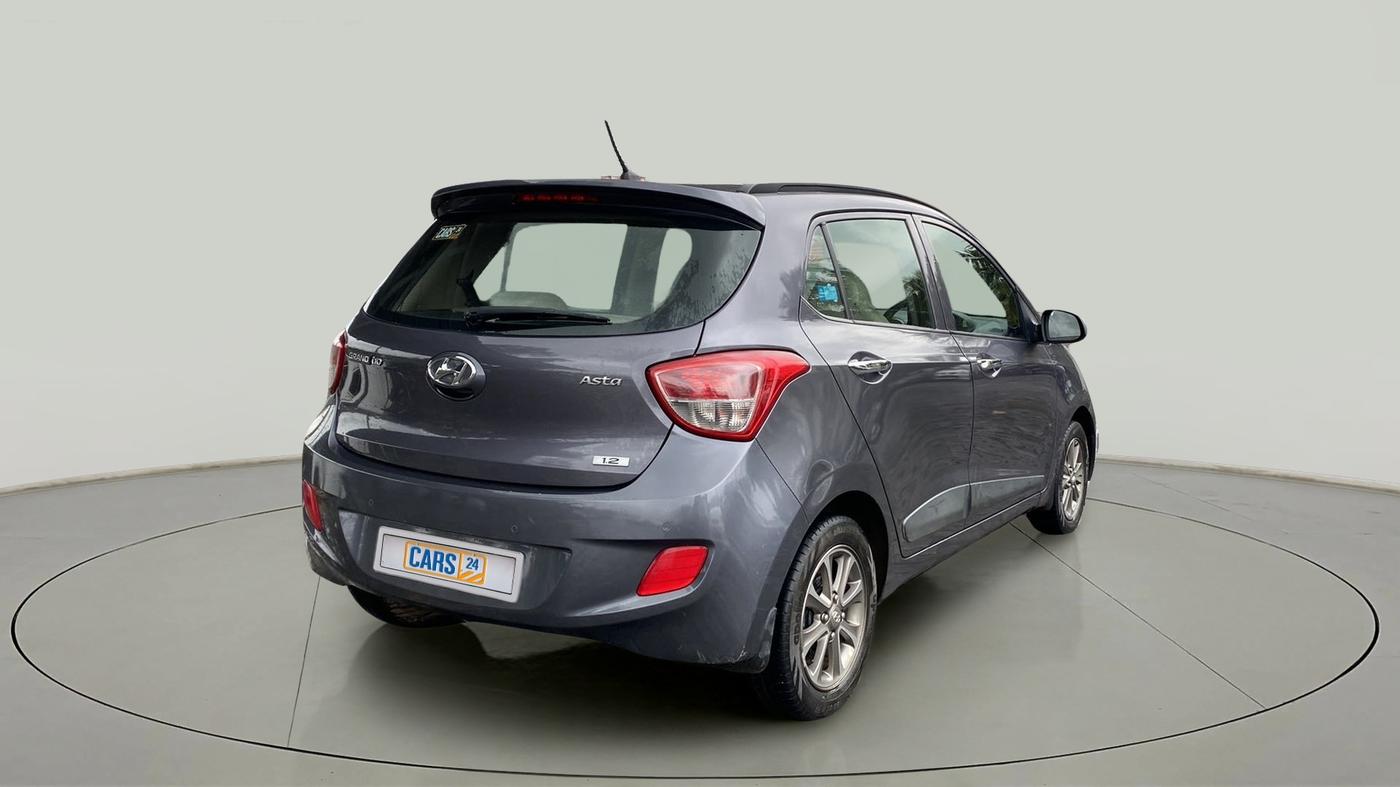 2013 Hyundai Grand i10 ASTA (O) 1.2 KAPPA VTVT, Petrol, Manual, 90,833 km, Right Back Diagonal