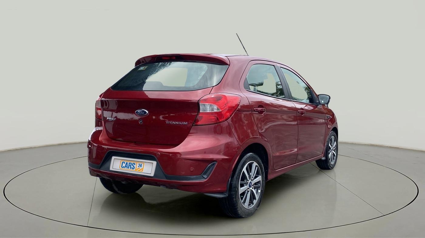 2020 Ford New Figo TITANIUM 1.2 PETROL MT, Petrol, Manual, 48,328 km, Right Back Diagonal