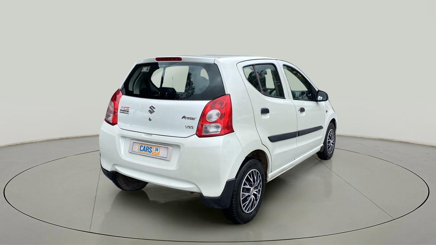 2010 Maruti A Star VXI, Petrol, Manual, 1,18,750 km, Right Back Diagonal