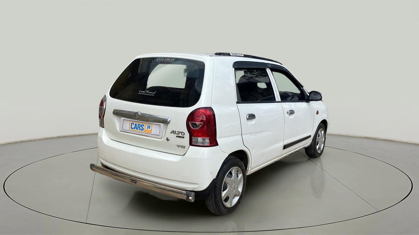 2012 Maruti Alto K10 VXI, Petrol, Manual, 75,680 km, Right Back Diagonal