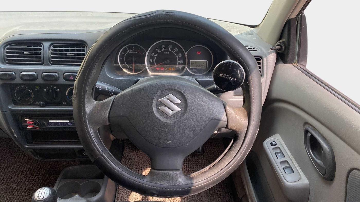 2012 Maruti Alto K10 VXI, Petrol, Manual, 75,680 km, Steering Wheel Close Up