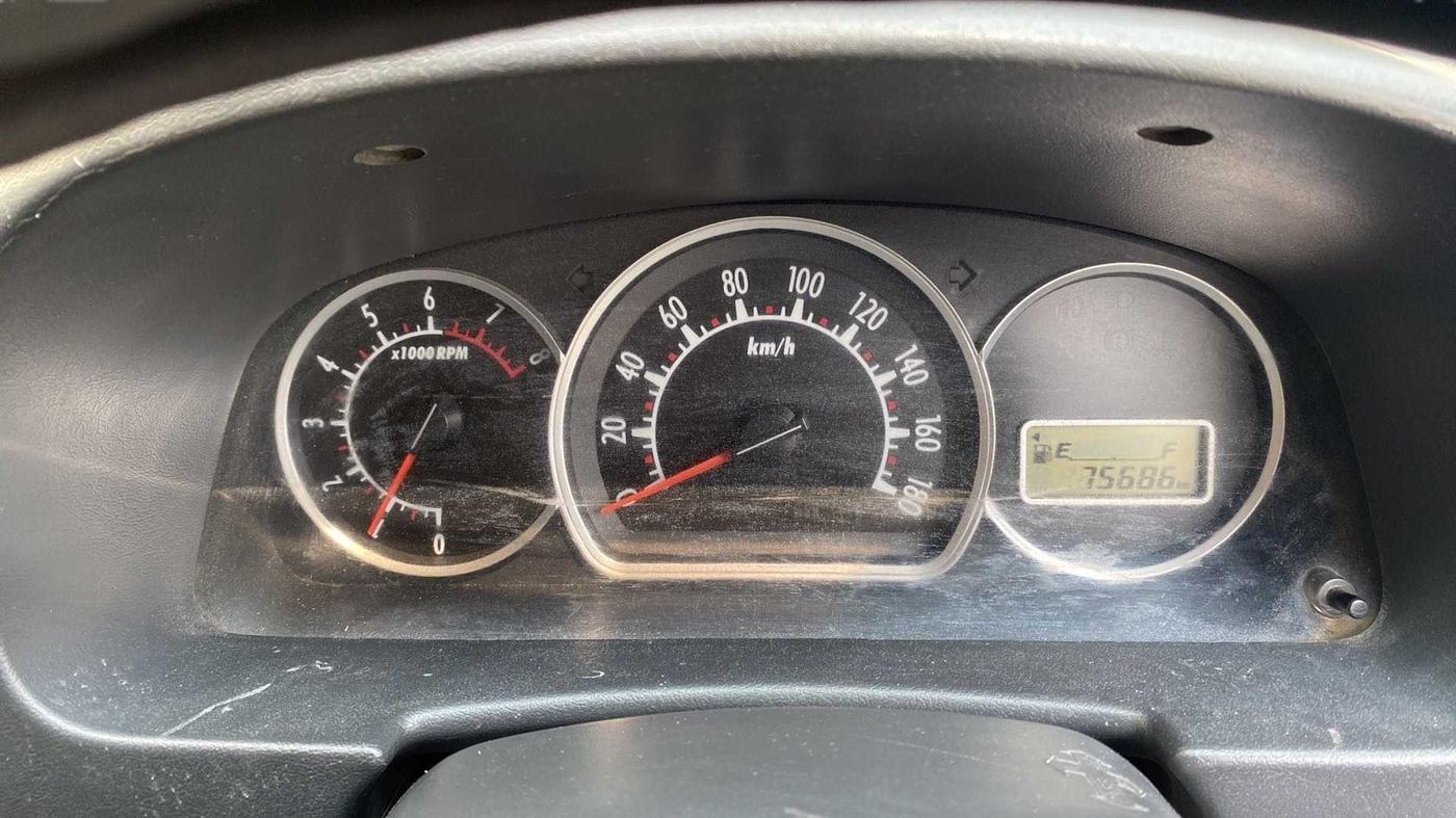 2012 Maruti Alto K10 VXI, Petrol, Manual, 75,680 km, Odometer Image