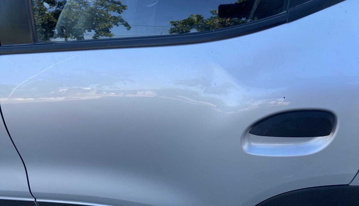 2018 Renault Kwid RXT 1.0 AMT (O), Petrol, Automatic, 64,715 km, Rear left door - Slightly dented