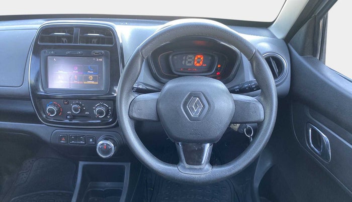 2018 Renault Kwid RXT 1.0 AMT (O), Petrol, Automatic, 64,715 km, Steering Wheel Close Up