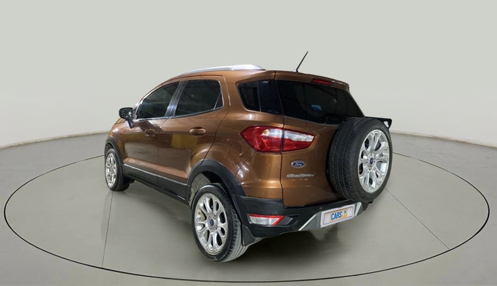 2018 Ford Ecosport TITANIUM + 1.5L PETROL AT, Petrol, Automatic, 19,854 km, Left Back Diagonal